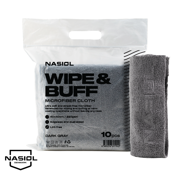 NASIOL Microfiber klude 320gsm 10stk