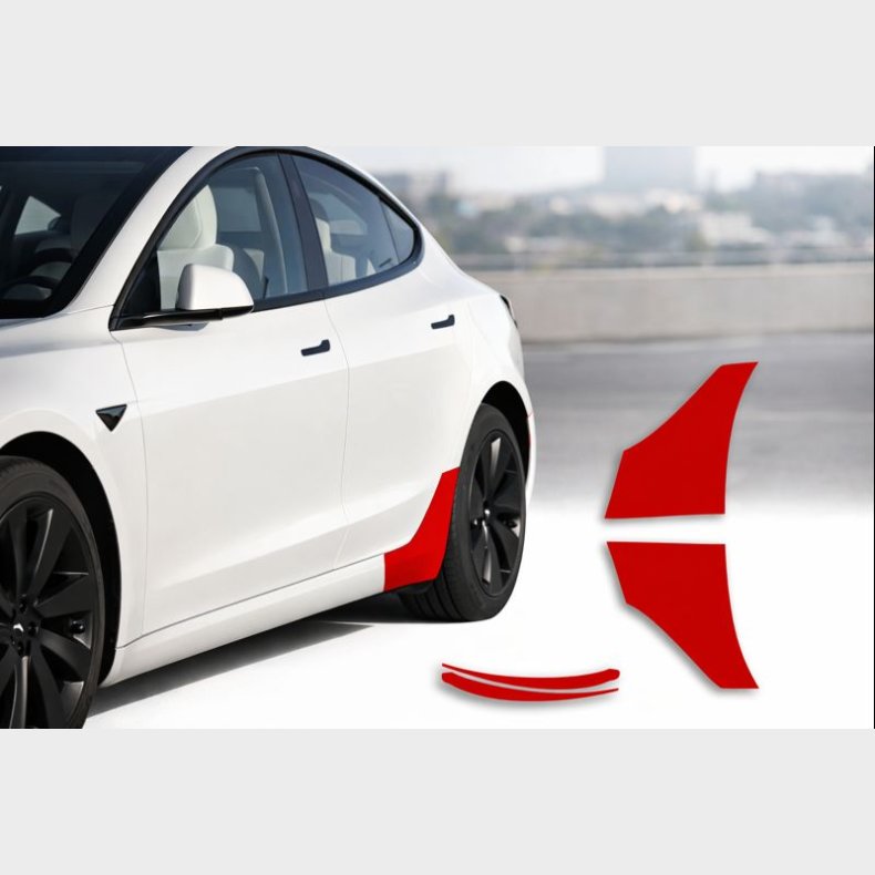 PPF Foran baghjulene Tesla Model 3 GL/NY